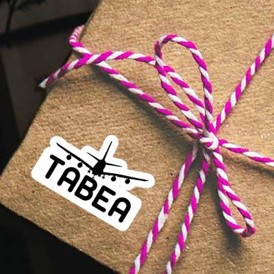 Tabea Sticker Flugzeug Notebook Tabea Sticker Flugzeug Gift package Image