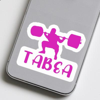 Tabea Aufkleber Gewichtheberin Gift package Image