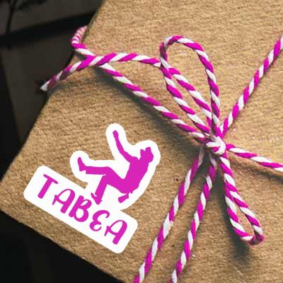 Aufkleber Kletterer Tabea Laptop Image