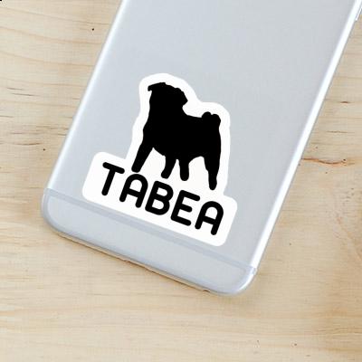 Sticker Tabea Pug Notebook Sticker Tabea Pug Gift package Image
