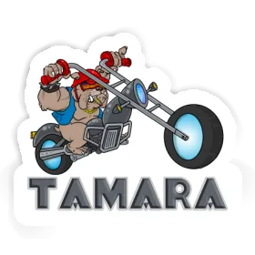 Tamara Sticker Biker Image