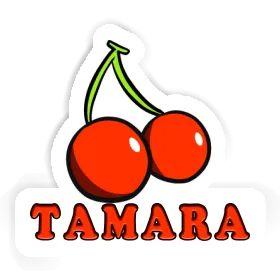 Autocollant Tamara Cerise Image