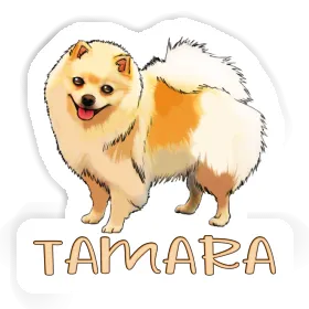 German Spitz Sticker Tamara Image