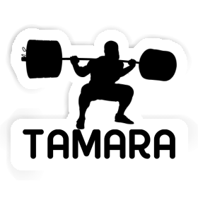 Sticker Weightlifter Tamara Image