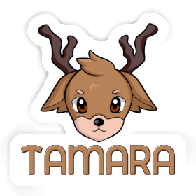Cerf Autocollant Tamara Image