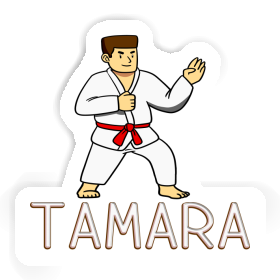 Karateka Aufkleber Tamara Image