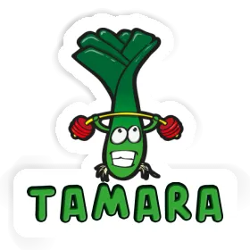 Weight Lifter Sticker Tamara Image