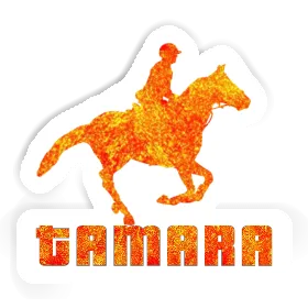 Autocollant Cavalière Tamara Image