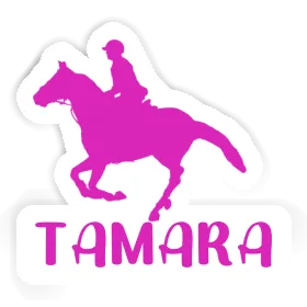 Tamara Autocollant Cavalière Image