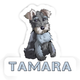 Tamara Sticker Schnauzer Image