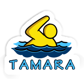 Aufkleber Schwimmer Tamara Image