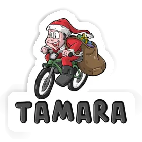 Cyclist Sticker Tamara Image