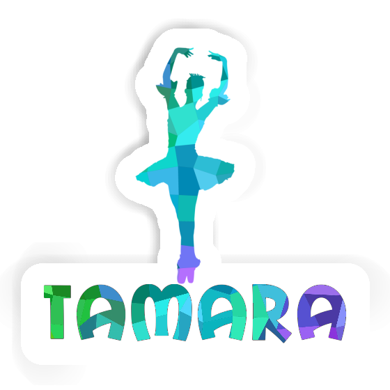 Autocollant Tamara Ballerine Laptop Image