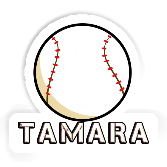 Tamara Sticker Baseball Notebook Tamara Sticker Baseball Notebook Image