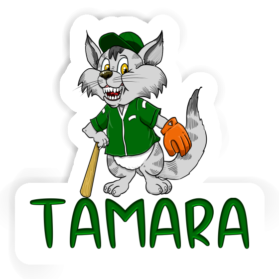 Tamara Sticker Baseball-Katze Notebook Tamara Sticker Baseball-Katze Gift package Image