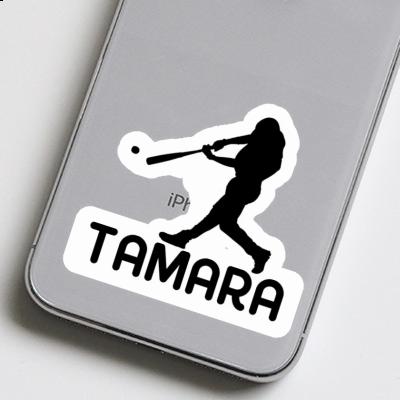 Tamara Sticker Baseballspieler Notebook Image