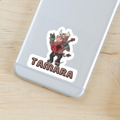 Sticker Guitarist Tamara Notebook Sticker Guitarist Tamara Notebook Image