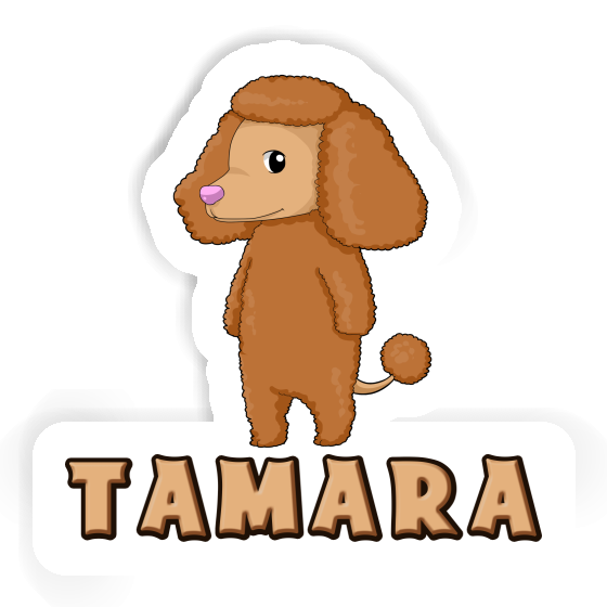 Tamara Sticker Pudel Notebook Tamara Sticker Pudel Gift package Image