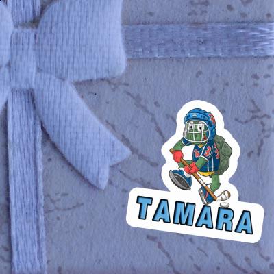 Sticker Tamara Eishockeyspieler Notebook Sticker Tamara Eishockeyspieler Gift package Image