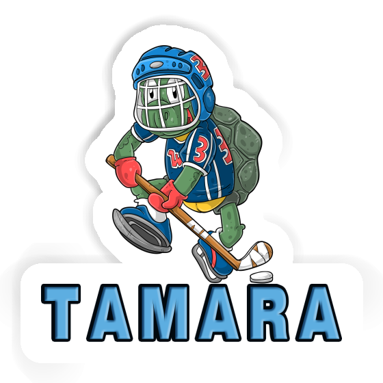 Sticker Tamara Eishockeyspieler Notebook Sticker Tamara Eishockeyspieler Gift package Image