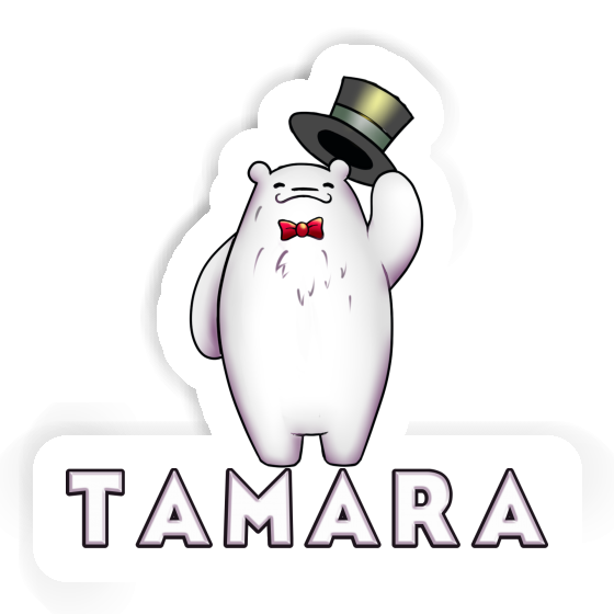 Autocollant Tamara Ours polaire Laptop Autocollant Tamara Ours polaire Laptop Image