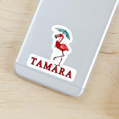 Autocollant Flamant Tamara Autocollant Flamant Tamara Image