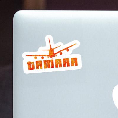 Sticker Tamara Flugzeug Laptop Image