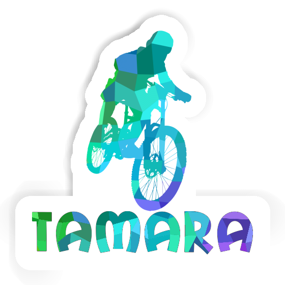Sticker Freeride Biker Tamara Notebook Sticker Freeride Biker Tamara Notebook Image