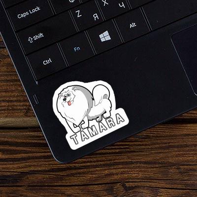 Tamara Sticker German Spitz Laptop Image