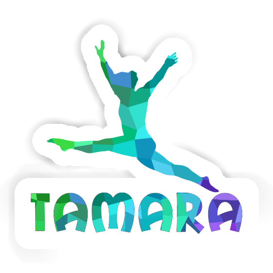 Gymnaste Autocollant Tamara Laptop Gymnaste Autocollant Tamara Laptop Image