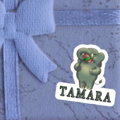 Sticker Elefant Tamara Notebook Sticker Elefant Tamara Gift package Image