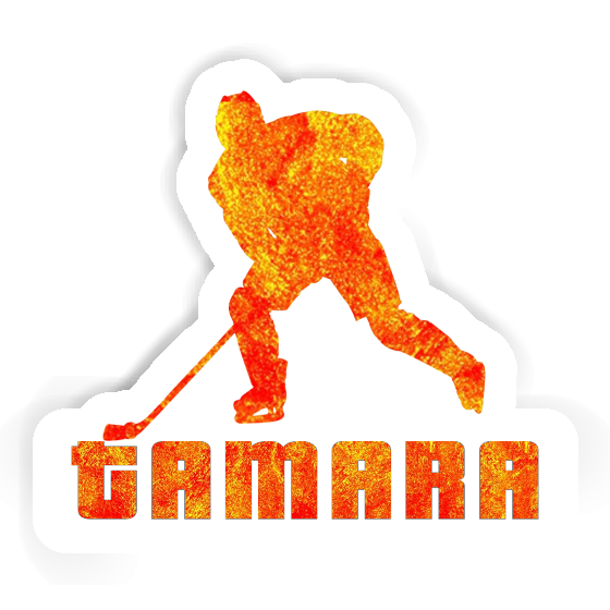 Sticker Hockey Player Tamara Sticker Hockey Player Tamara Image