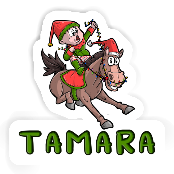 Tamara Autocollant Cheval de Noël Laptop Tamara Autocollant Cheval de Noël Laptop Image