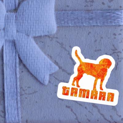 Aufkleber Tamara Hund Notebook Aufkleber Tamara Hund Gift package Image