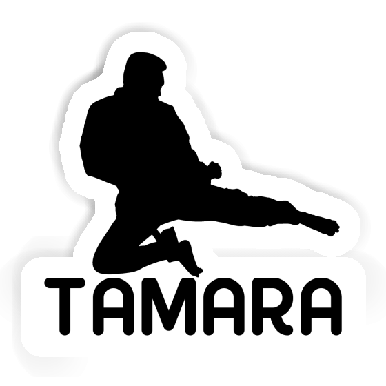 Aufkleber Karateka Tamara Notebook Image