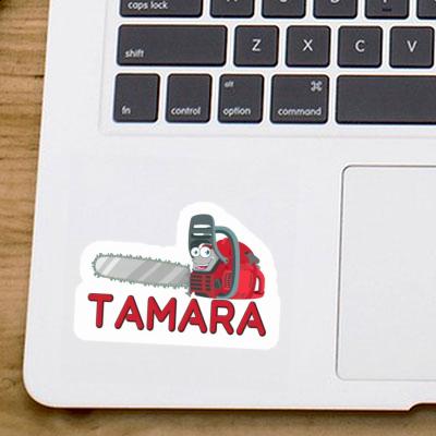 Tamara Sticker Kettensäge Notebook Tamara Sticker Kettensäge Gift package Image