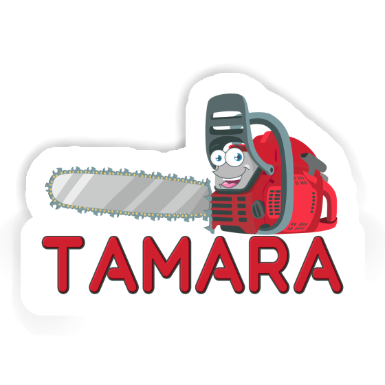 Autocollant Tronçonneuse Tamara Notebook Autocollant Tronçonneuse Tamara Notebook Image