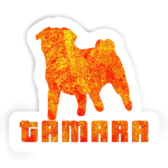 Mops Sticker Tamara Notebook Mops Sticker Tamara Gift package Image