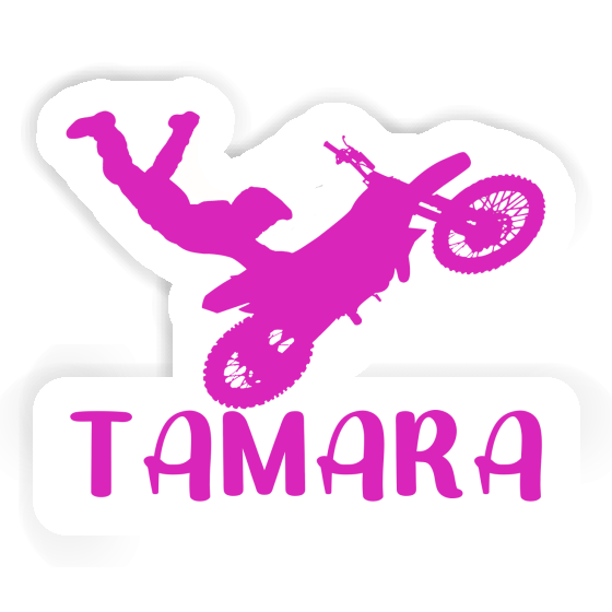 Motocross-Fahrer Sticker Tamara Notebook Motocross-Fahrer Sticker Tamara Notebook Image