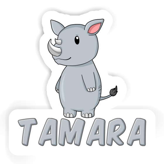 Sticker Tamara Rhinoceros Notebook Sticker Tamara Rhinoceros Notebook Image