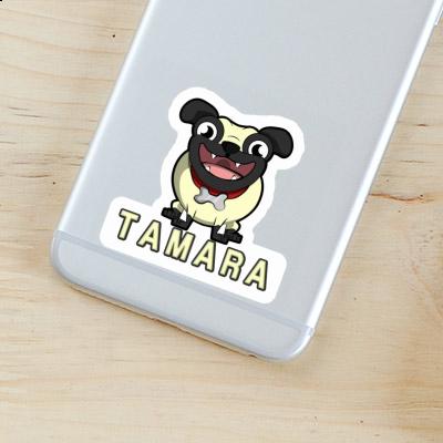 Sticker Tamara Pug Laptop Image