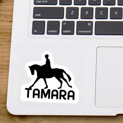 Autocollant Tamara Cavalière Laptop Autocollant Tamara Cavalière Laptop Image