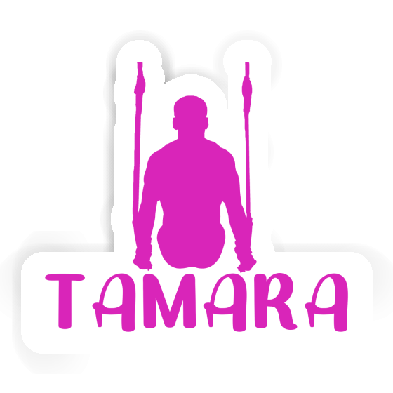 Gymnaste aux anneaux Autocollant Tamara Notebook Gymnaste aux anneaux Autocollant Tamara Gift package Image
