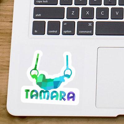 Tamara Autocollant Gymnaste aux anneaux Notebook Tamara Autocollant Gymnaste aux anneaux Gift package Image