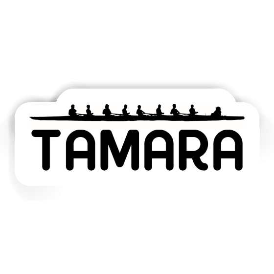 Tamara Autocollant Bateau à rames Image