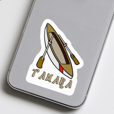 Tamara Autocollant Bateau à rames Notebook Tamara Autocollant Bateau à rames Gift package Image