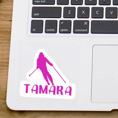Skier Sticker Tamara Notebook Skier Sticker Tamara Notebook Image