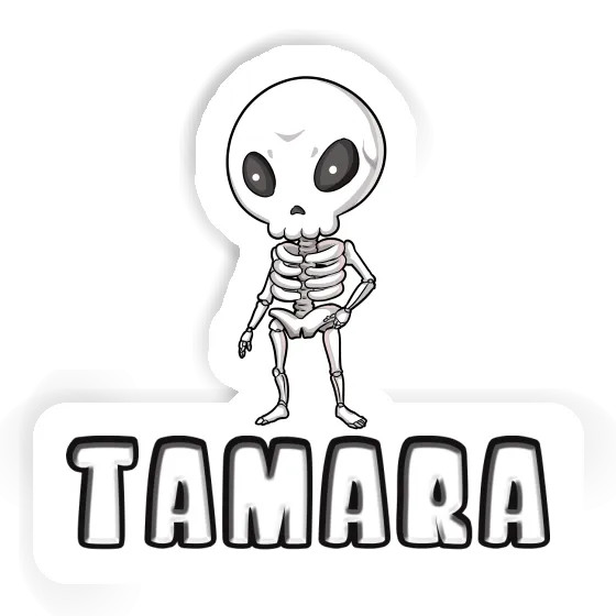 Tamara Aufkleber Skelett Image