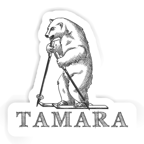 Tamara Autocollant Skieur Notebook Tamara Autocollant Skieur Gift package Image