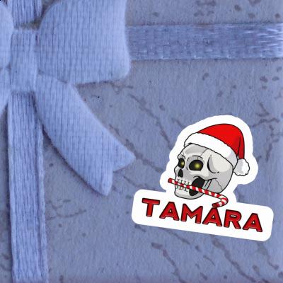 Autocollant Tamara Crâne de Noël Notebook Autocollant Tamara Crâne de Noël Gift package Image